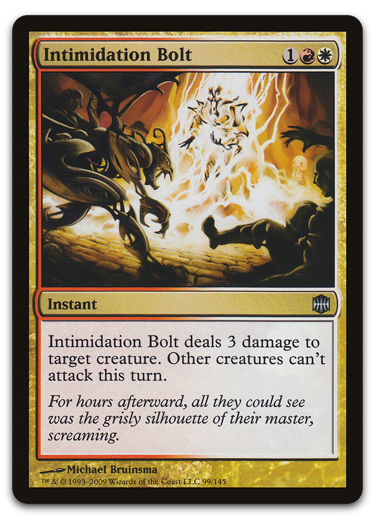 Intimidation Bolt (Alara Reborn)