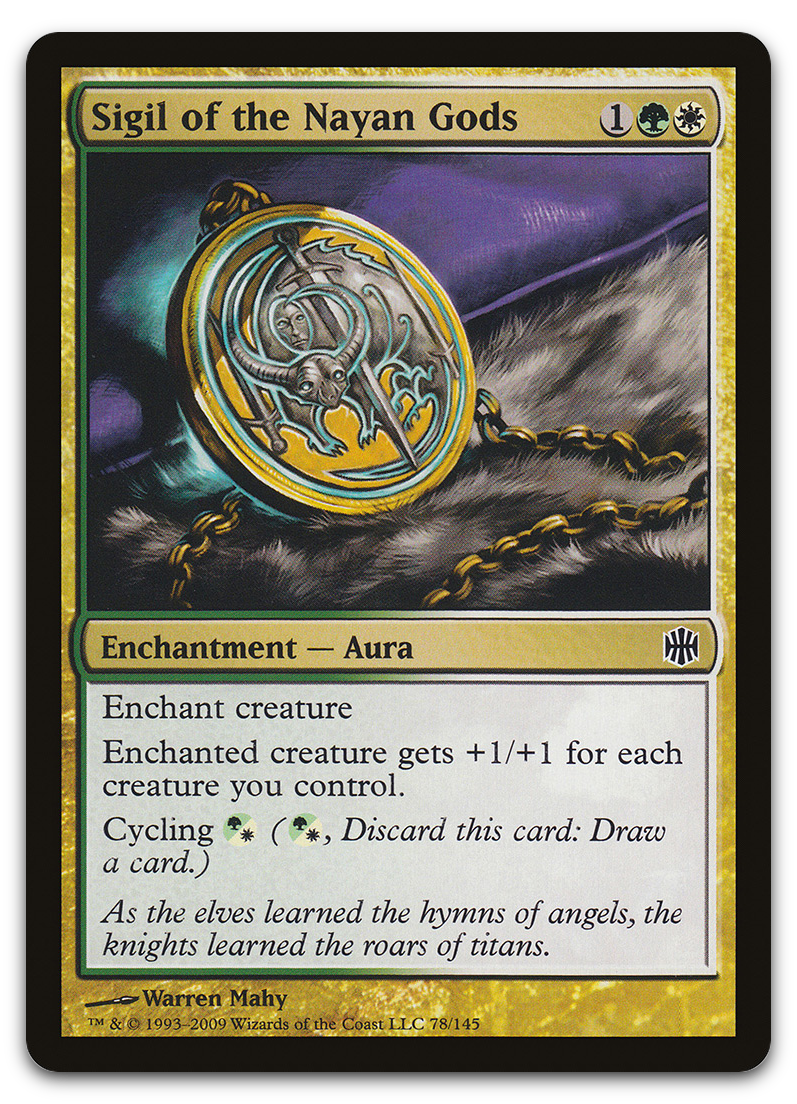 Sigil of the Nayan Gods (Alara Reborn)