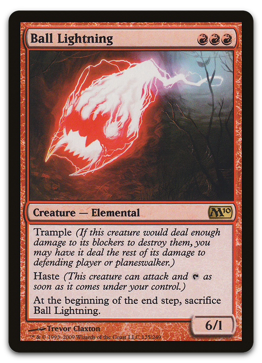 Ball Lightning (Magic 2010 (M10))