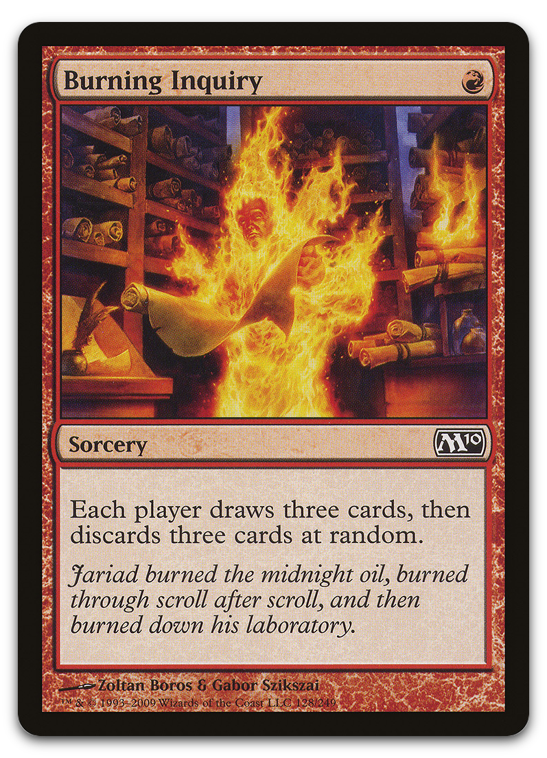 Burning Inquiry (Magic 2010 (M10))