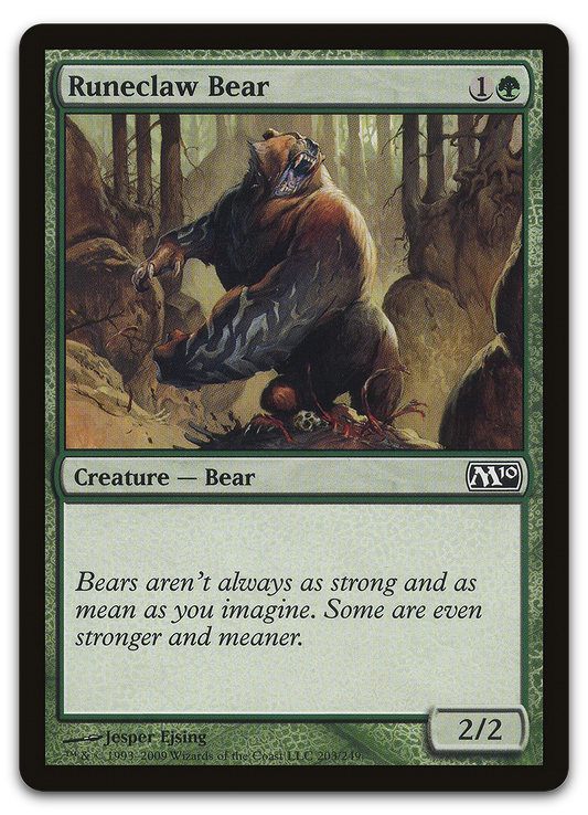Runeclaw Bear (Magic 2010 (M10))