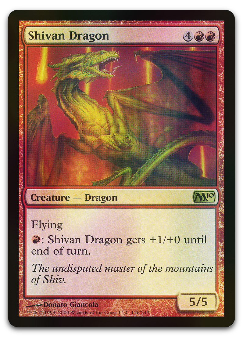 Shivan Dragon (Magic 2010 (M10))