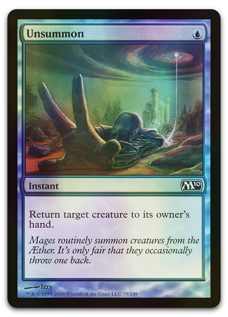 Unsummon (Magic 2010 (M10))
