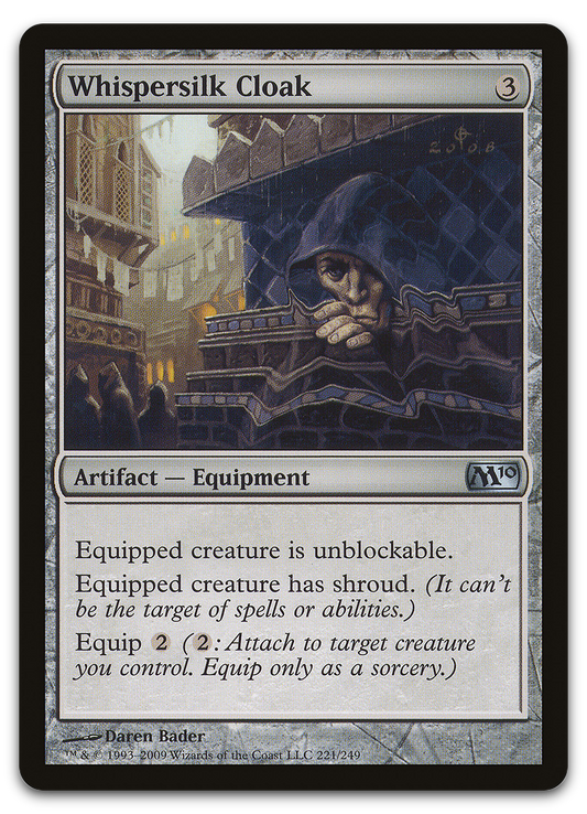 Whispersilk Cloak (Magic 2010 (M10))