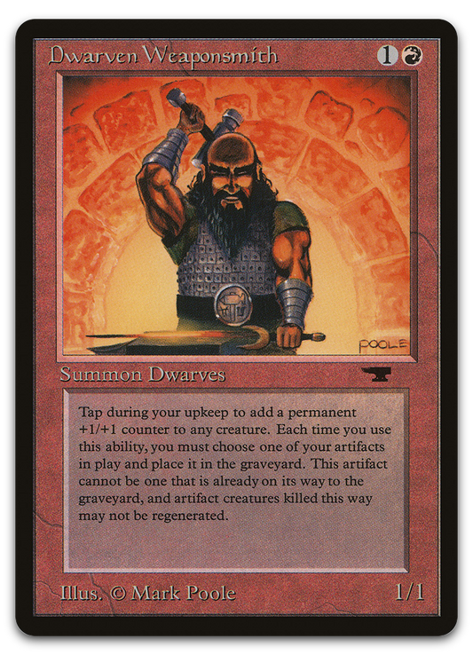 Dwarven Weaponsmith (Antiquities)