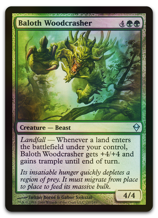 Baloth Woodcrasher (Zendikar)