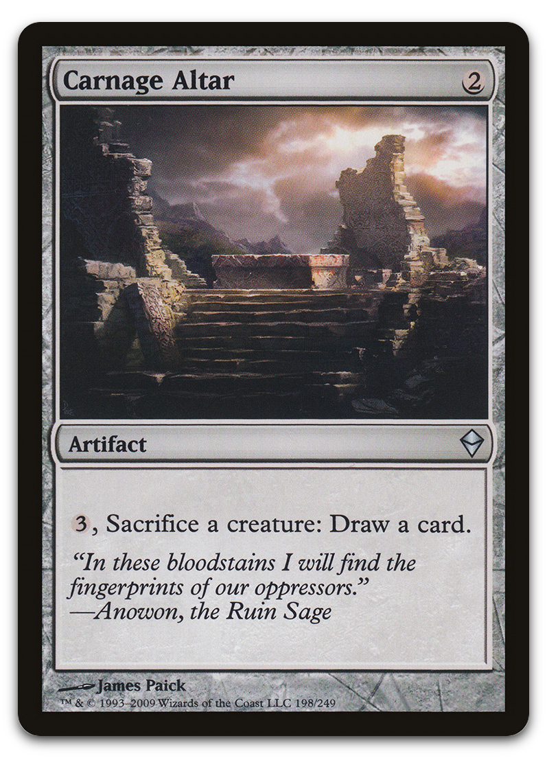 Carnage Altar (Zendikar)