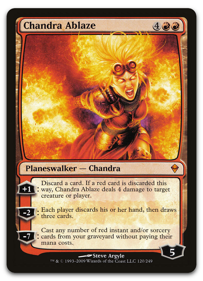 Chandra Ablaze (Zendikar)
