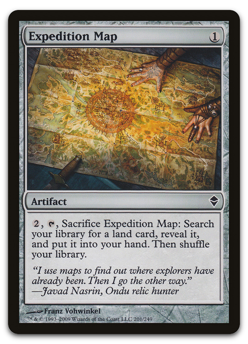 Expedition Map (Zendikar)