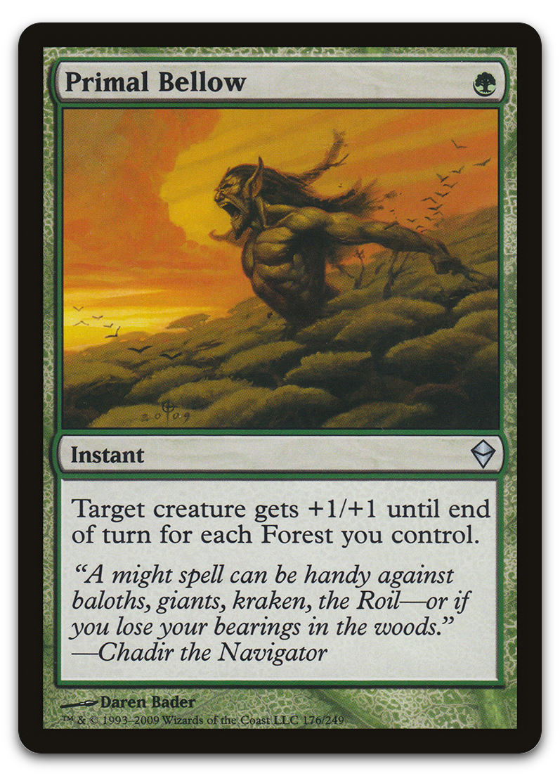 Primal Bellow (Zendikar)