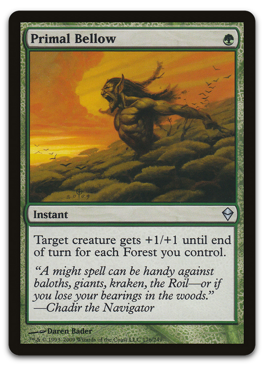 Primal Bellow (Zendikar)