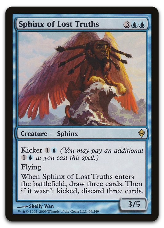 Sphinx of Lost Truths (Zendikar)