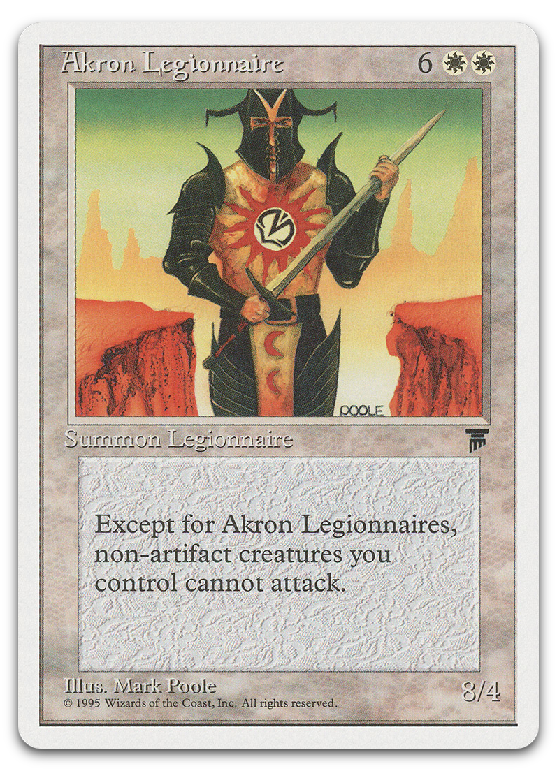 Akron Legionnaire (Chronicles)