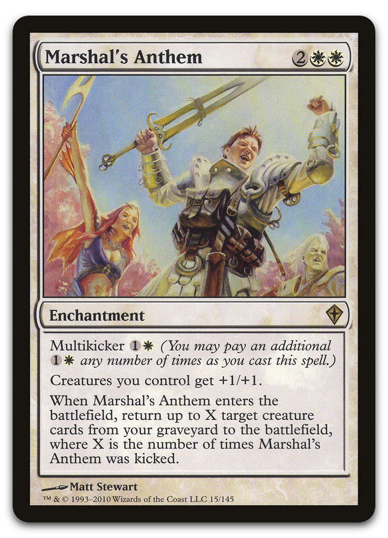 Marshal's Anthem (Worldwake)