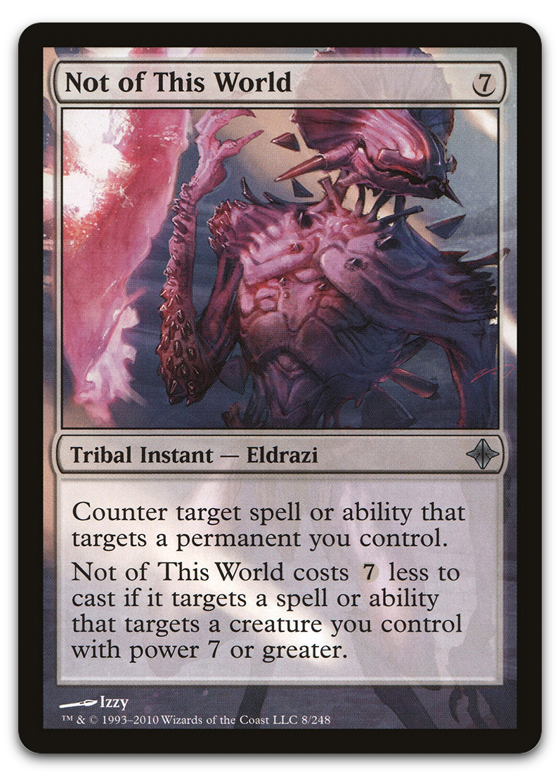 Not of This World (Rise of the Eldrazi)