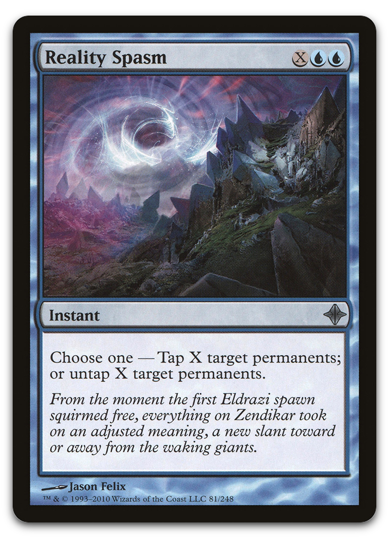 Reality Spasm (Rise of the Eldrazi)