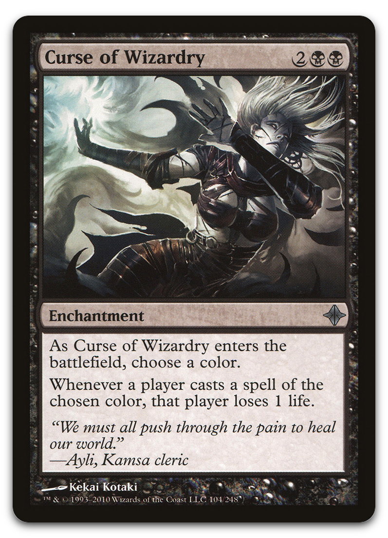 Curse of Wizardry (Rise of the Eldrazi)
