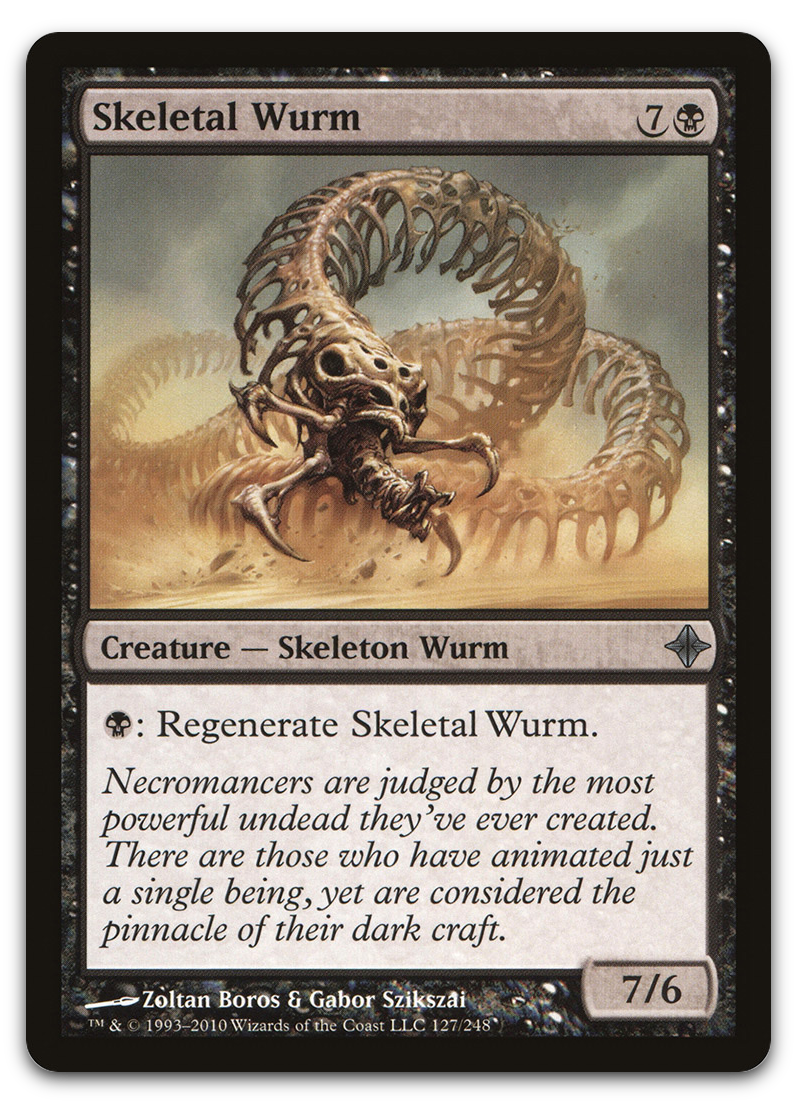 Skeletal Wurm (Rise of the Eldrazi)