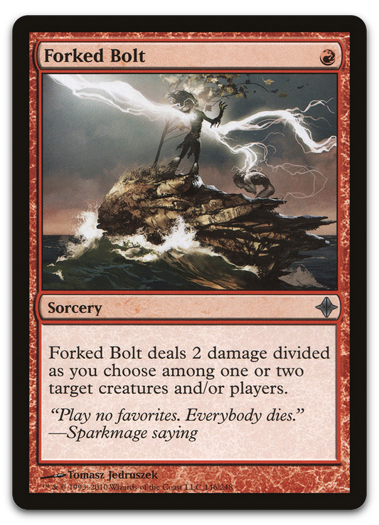 Forked Bolt (Rise of the Eldrazi)