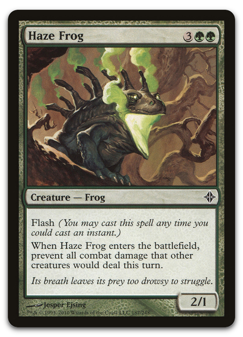 Haze Frog (Rise of the Eldrazi)