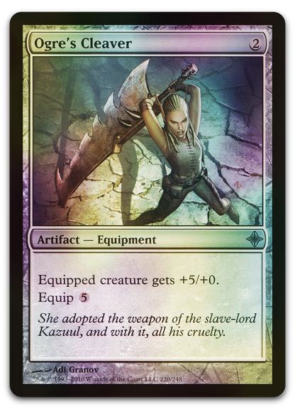 Ogre's Cleaver (Rise of the Eldrazi)