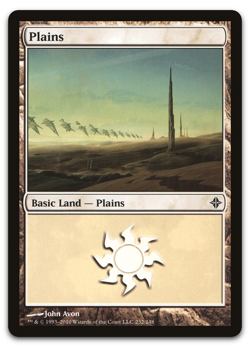 Plains (232) (Rise of the Eldrazi)