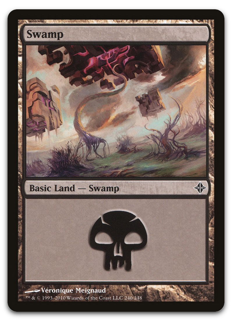 Swamp (240) (Rise of the Eldrazi)
