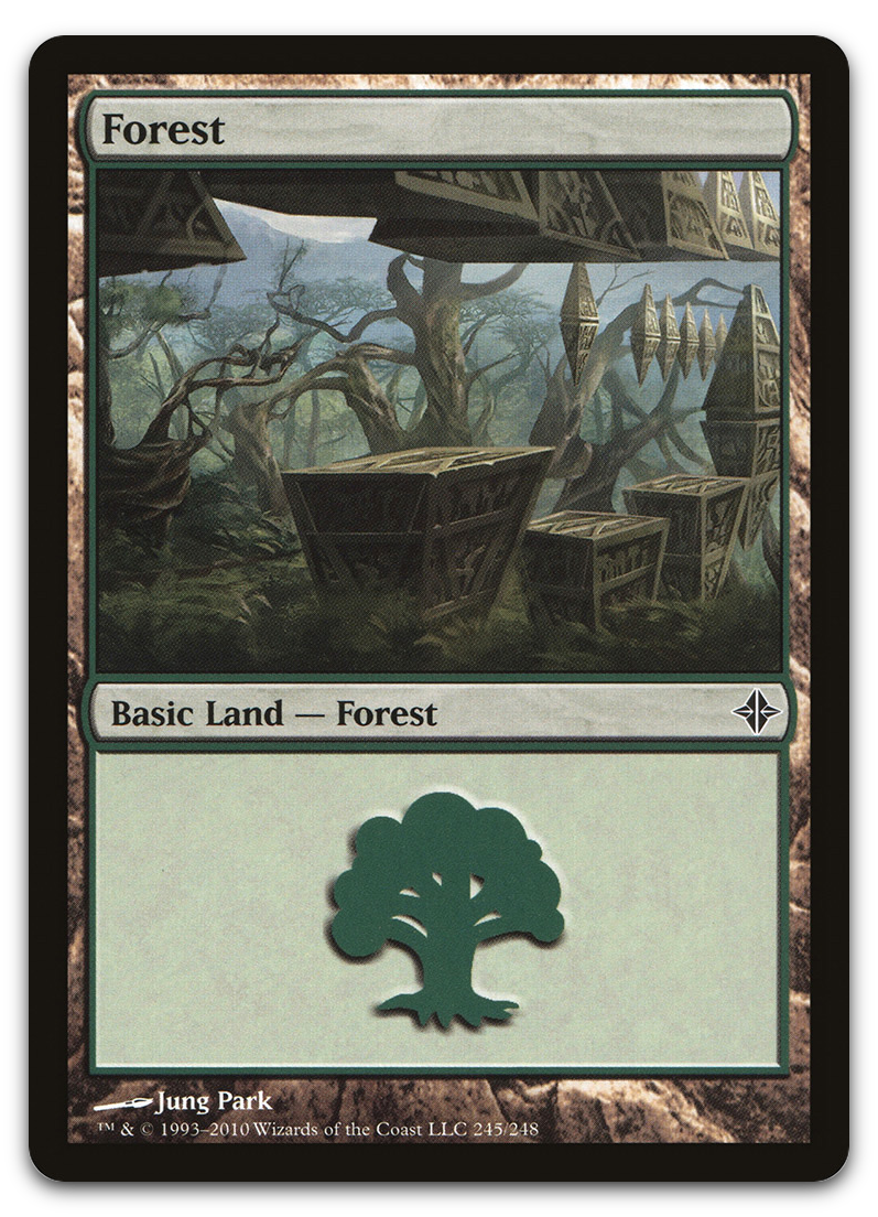 Forest (245) (Rise of the Eldrazi)