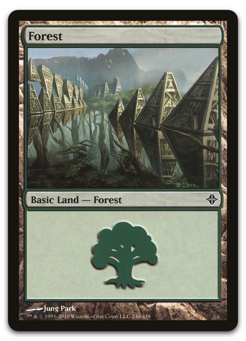 Forest (246) (Rise of the Eldrazi)
