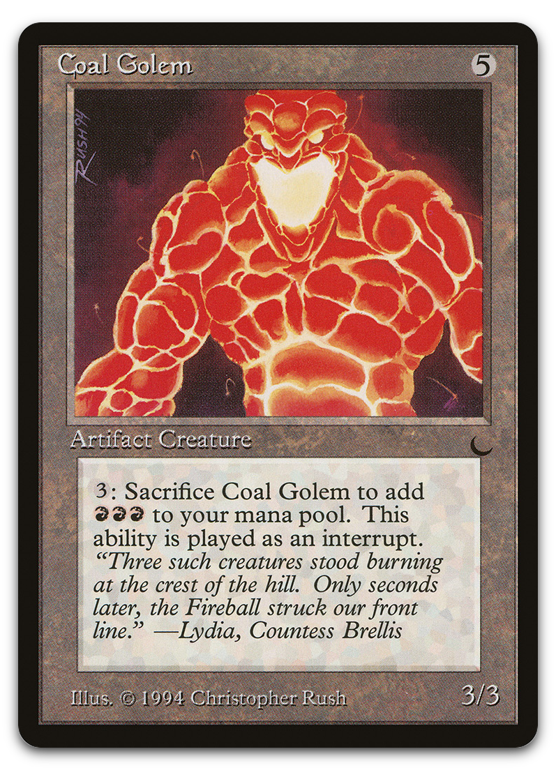 Coal Golem (The Dark)