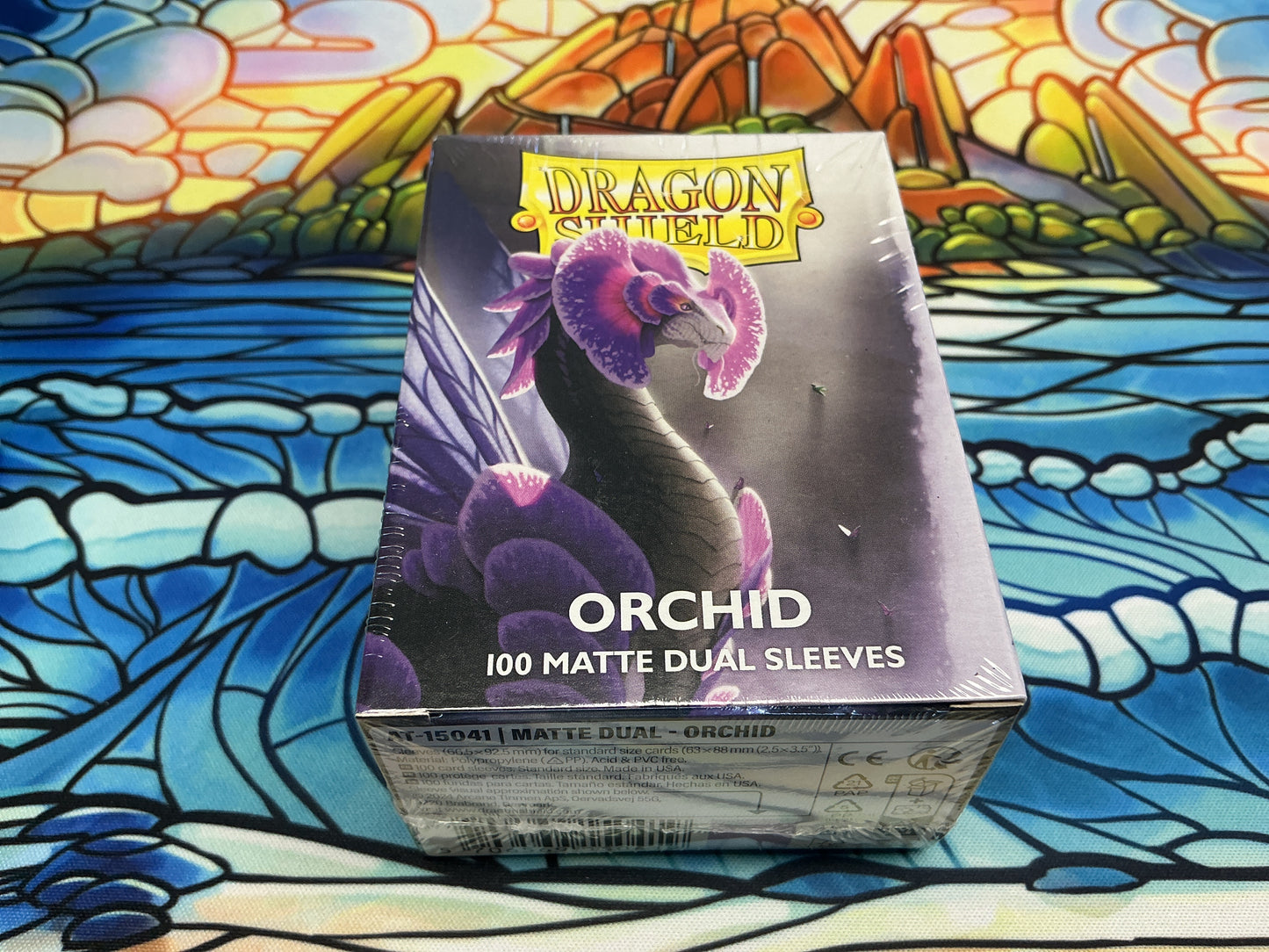 Dragon Shield Sleeves: Standard DUAL- Matte Orchid 'Emme' (100 ct.)