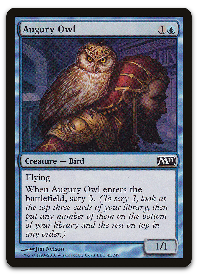 Augury Owl (Magic 2011 (M11))