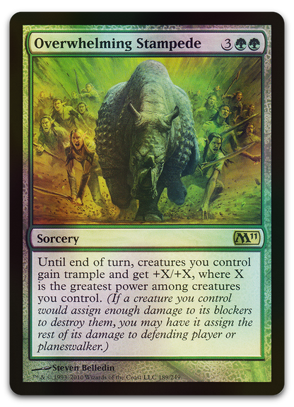 Overwhelming Stampede (Magic 2011 (M11))