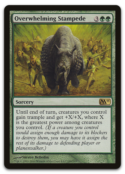 Overwhelming Stampede (Magic 2011 (M11))