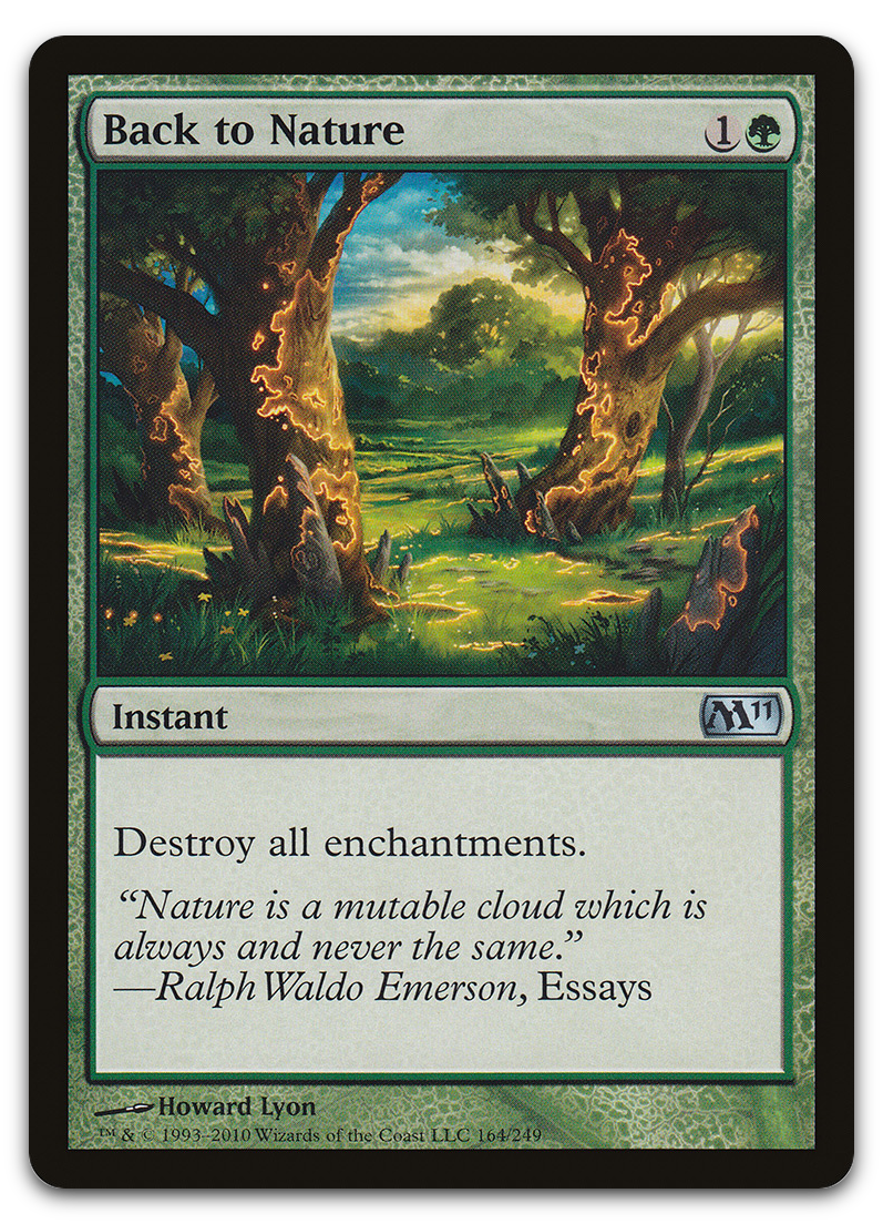 Back to Nature (Magic 2011 (M11))