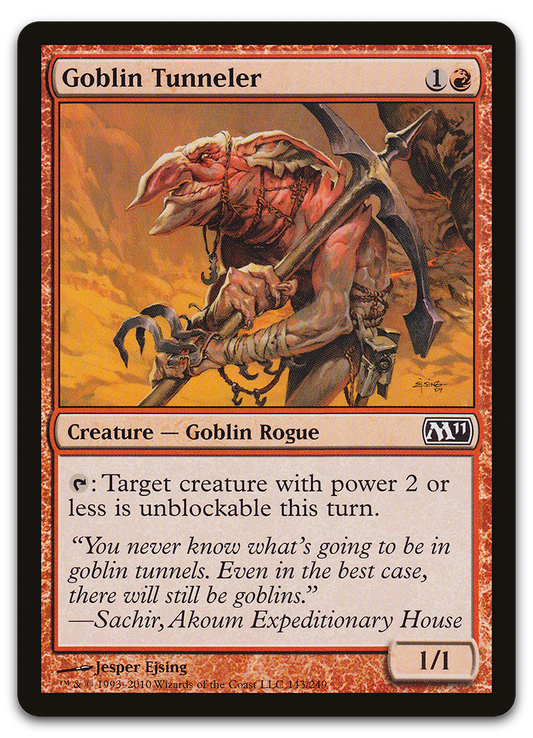 Goblin Tunneler (Magic 2011 (M11))