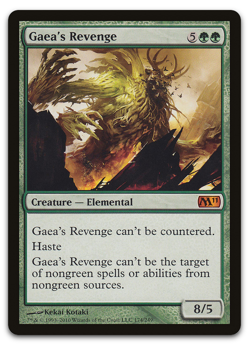 Gaea's Revenge (Magic 2011 (M11))