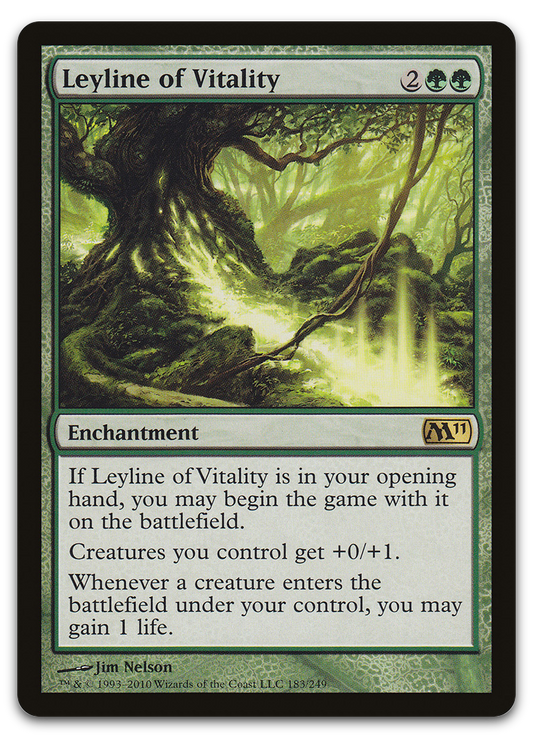Leyline of Vitality (Magic 2011 (M11))