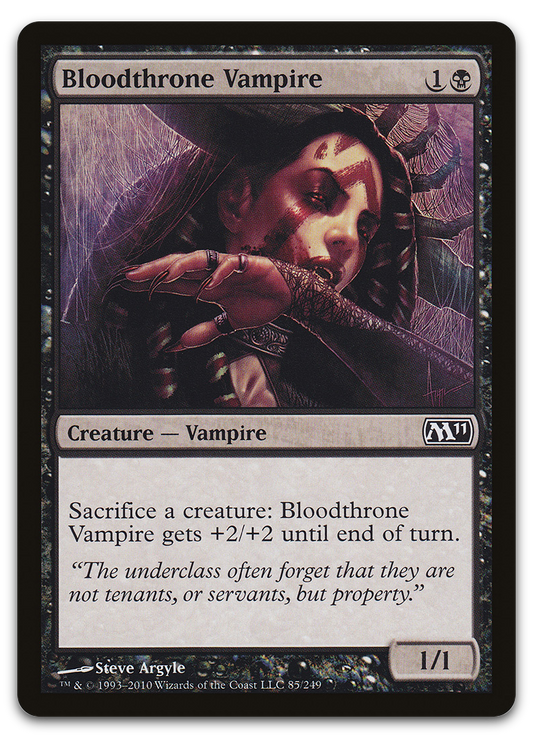 Bloodthrone Vampire (Magic 2011 (M11))