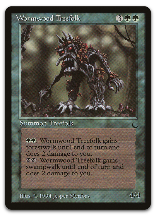 Wormwood Treefolk (The Dark)