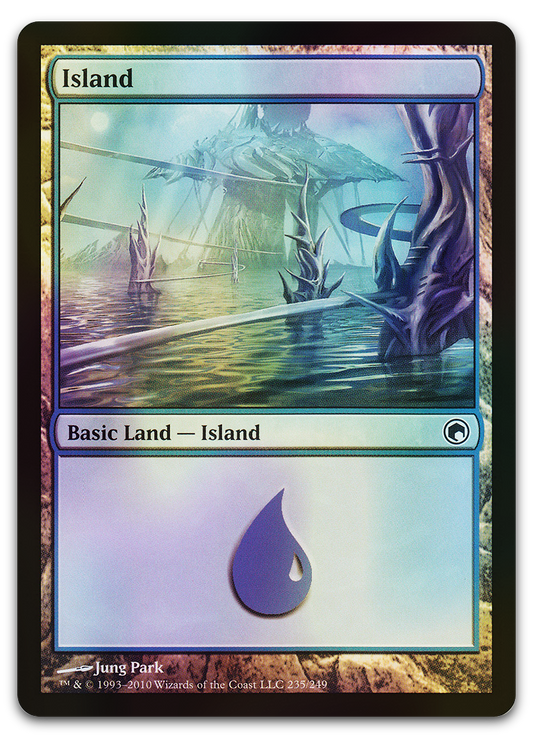 Island (235) (Scars of Mirrodin)