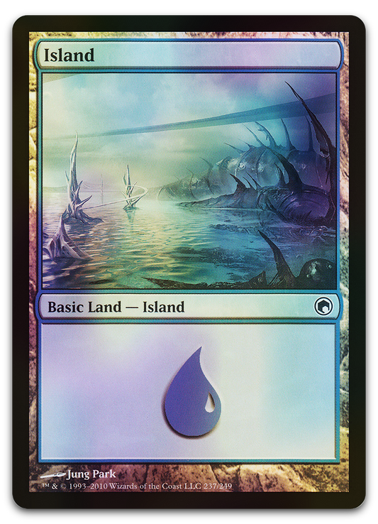 Island (237) (Scars of Mirrodin)