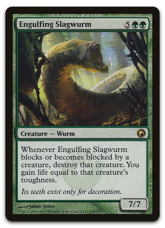 Engulfing Slagwurm (Scars of Mirrodin)