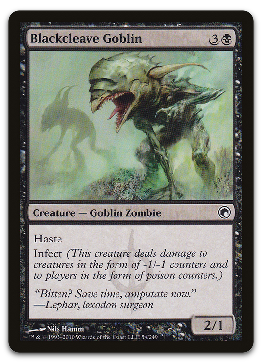 Blackcleave Goblin (Scars of Mirrodin)