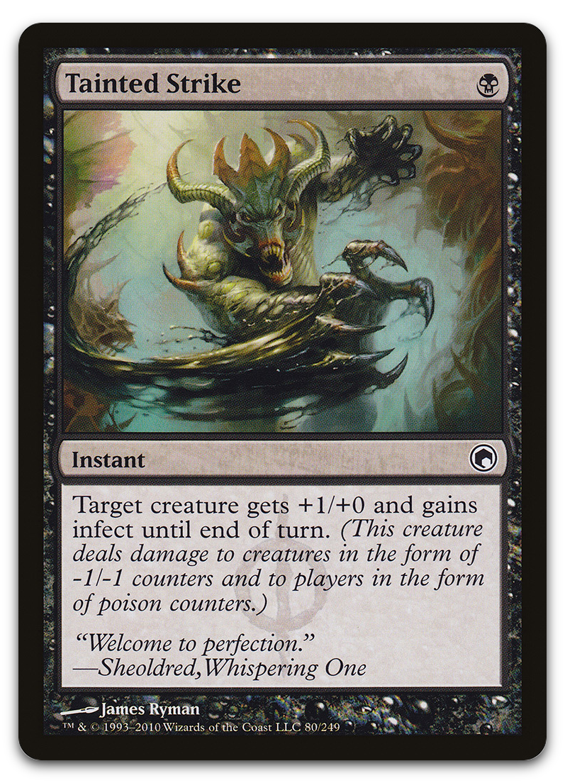Tainted Strike (Scars of Mirrodin)