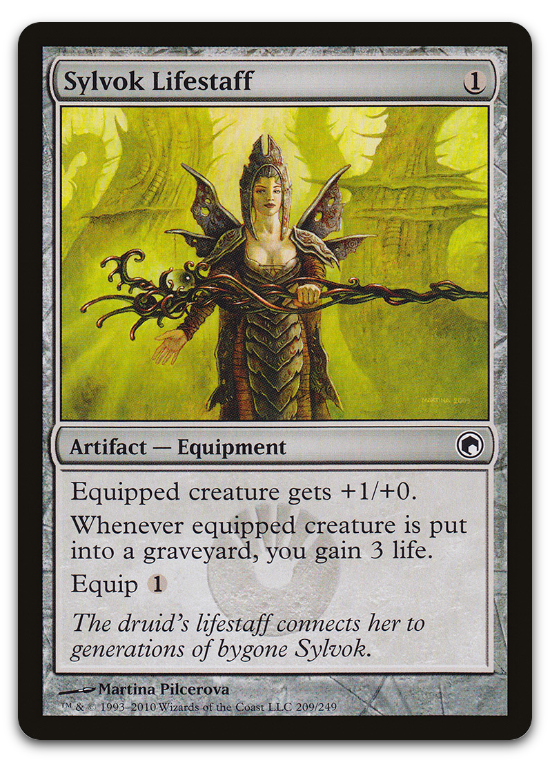 Sylvok Lifestaff (Scars of Mirrodin)