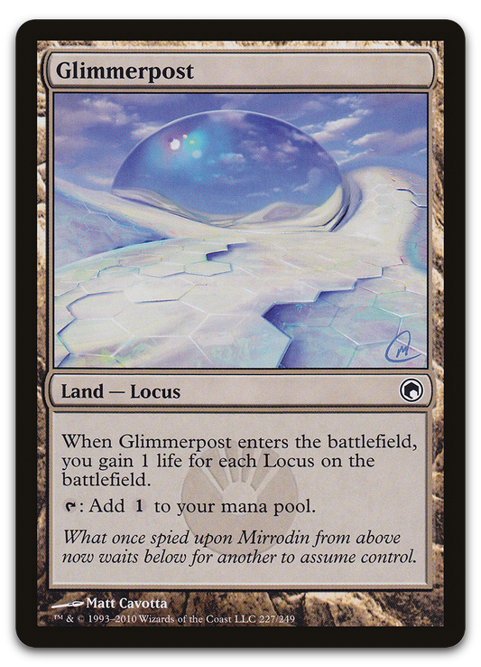 Glimmerpost (Scars of Mirrodin)