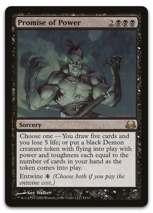 Promise of Power (Duel Decks: Divine vs. Demonic)