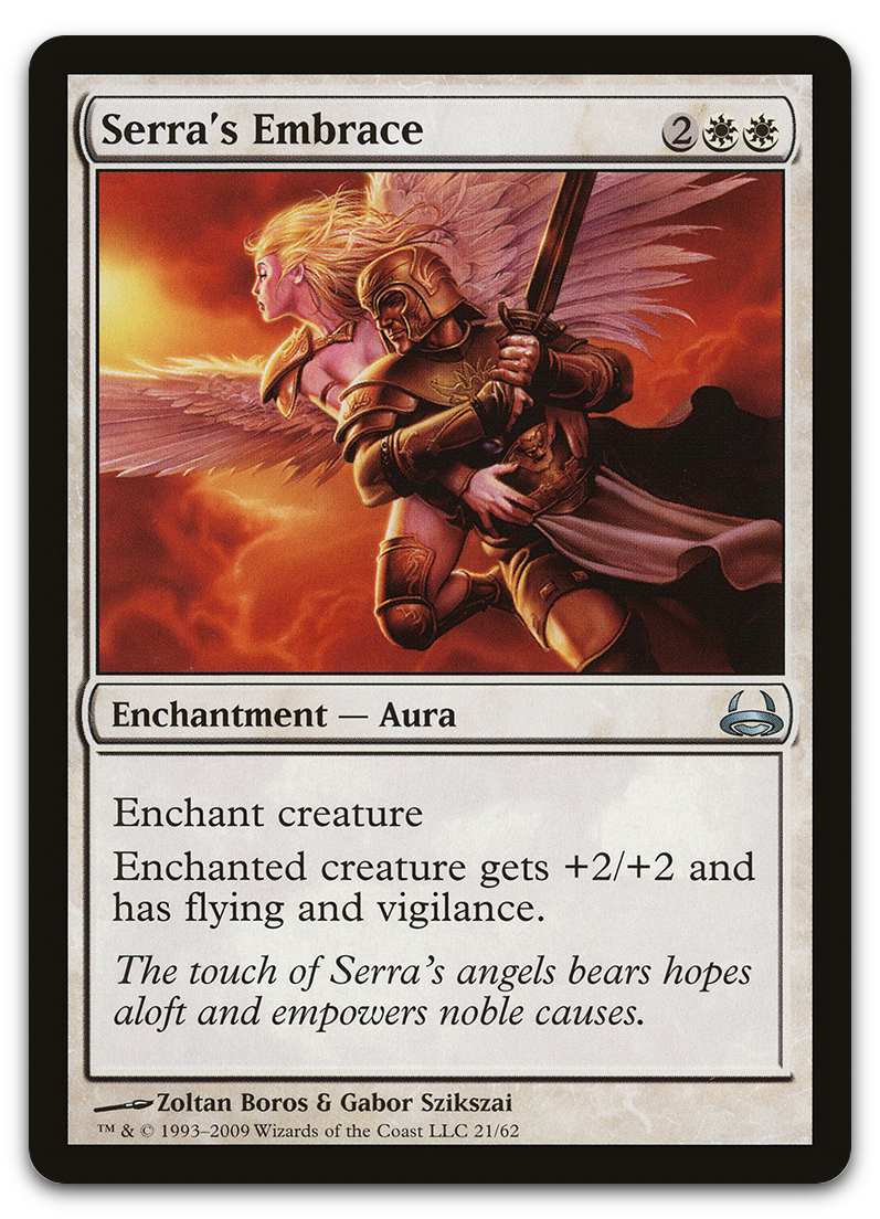 Serra's Embrace (Duel Decks: Divine vs. Demonic)