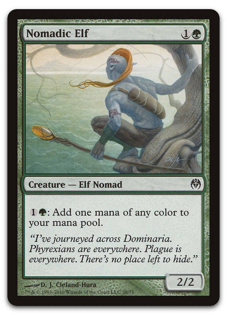 Nomadic Elf (Duel Decks: Phyrexia vs. the Coalition)